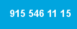 915 546 11 15 915 546 11 15